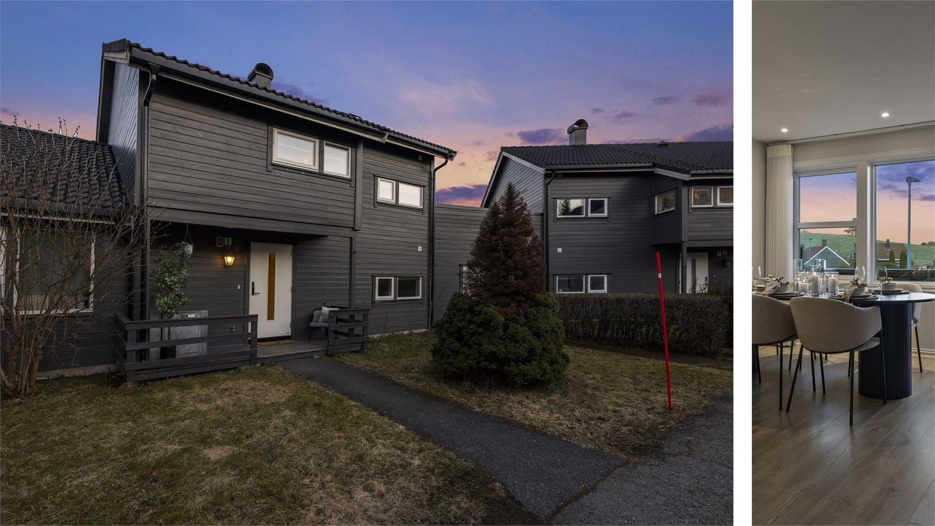 Emir Mekic v/Krogsveen presenterer Prost Petersens vei 3! Foto: MarikaFoto