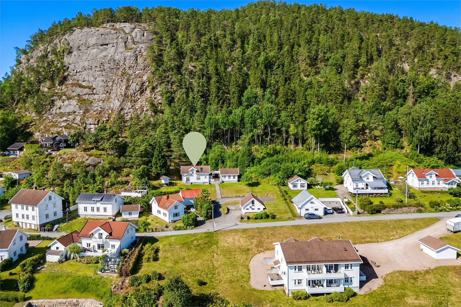 Få steder på det sentrale Østland kan slå Berger om sommeren.