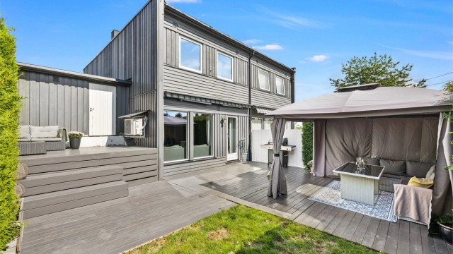 Velkommen til dette familievennlige rekkehuset på Skedsmokorset!
Foto:Rene Borghagen
