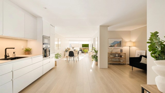 Leiligheten i Presteveien 5B presenteres av Atle Horvei i Krogsveen.