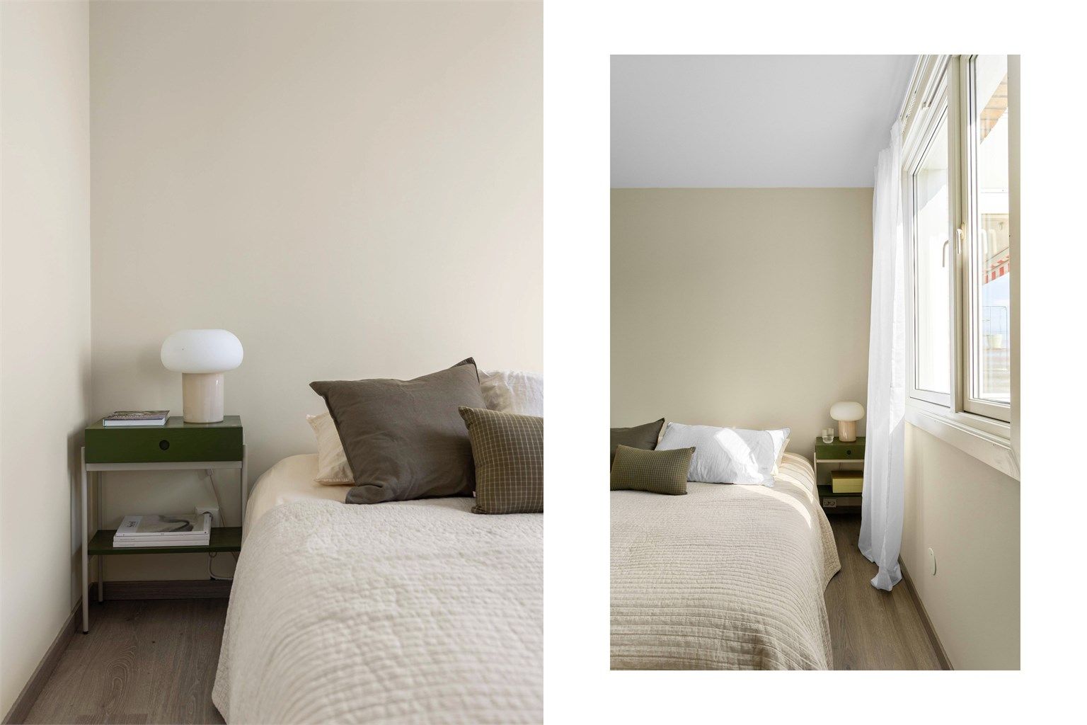 Også her er det vinduer fra 2013 og nymalte overflater som gir et lyst og behagelig preg.