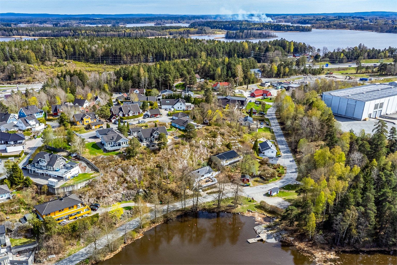 Badeplassen på Hanan er også et ypperlig utgangspunkt for padleturer på Vansjø med kajakk eller kano.
