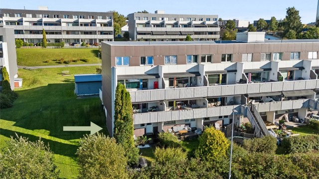 Velkommen til Kornsilovegen 91J - 3-roms andelsleilighet over 2 plan med hjørnebeliggenhet!