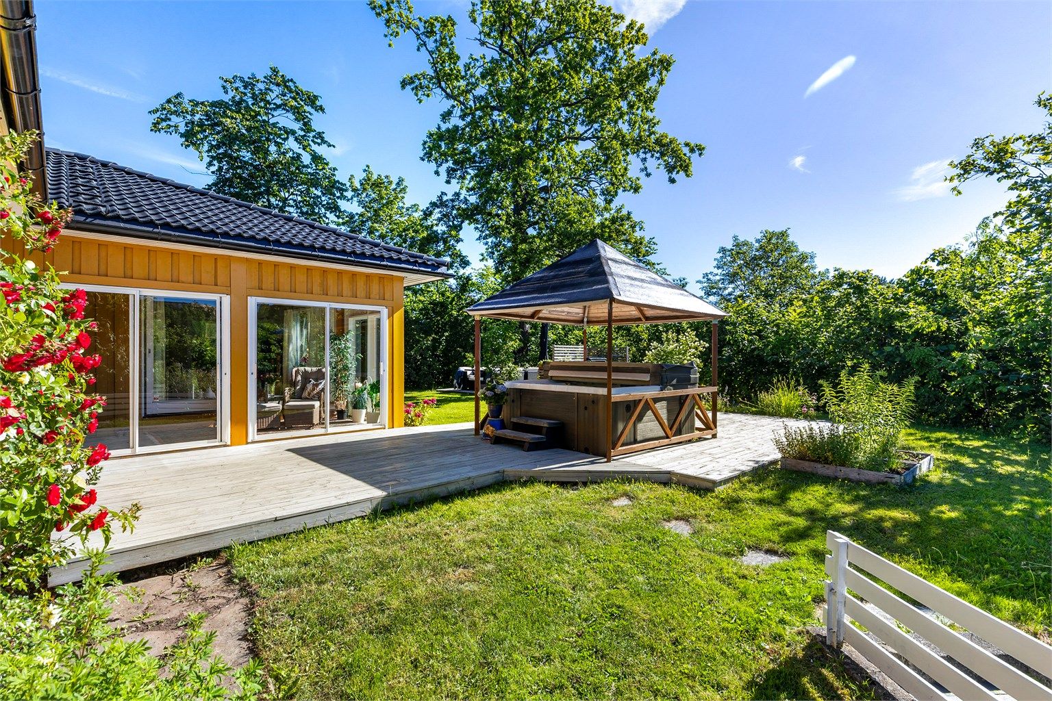 Svært hyggelig uteområde!