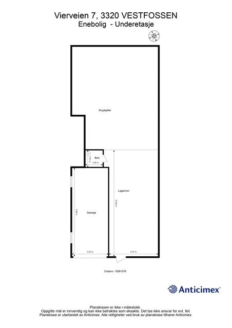 Plantegning underetasje