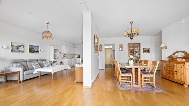 Stor og romslig leilghet med flere soner