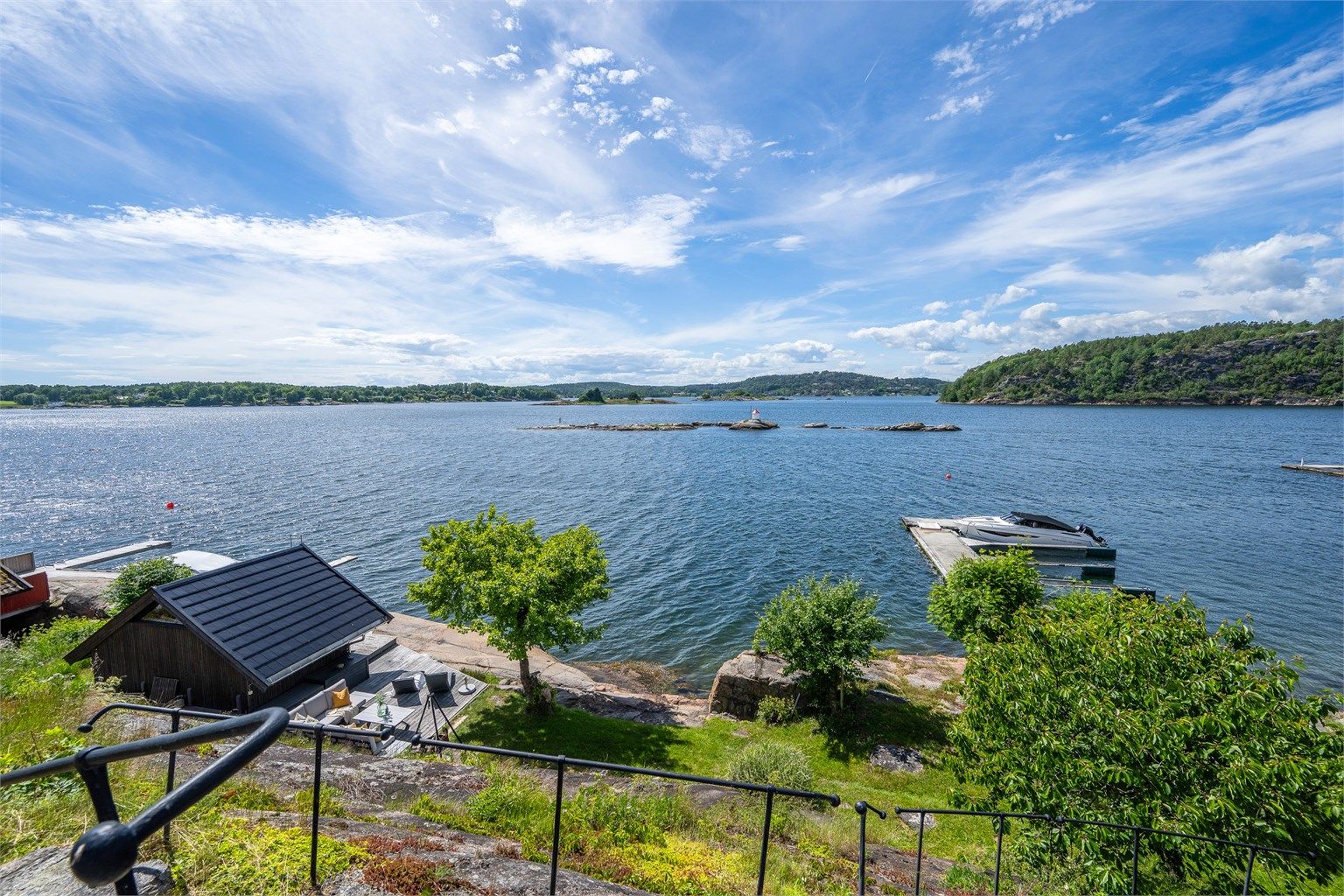 Utsikt mot sjøen