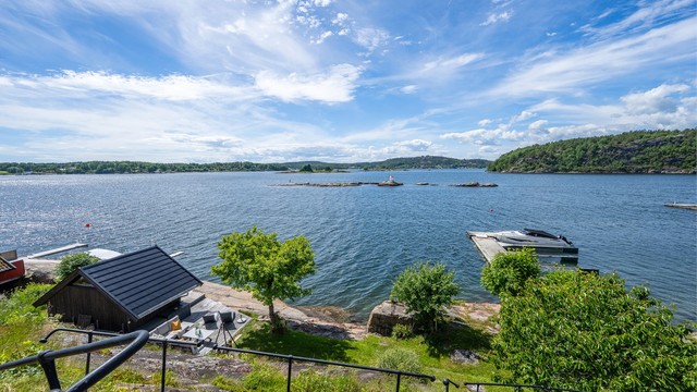 Utsikt mot sjøen