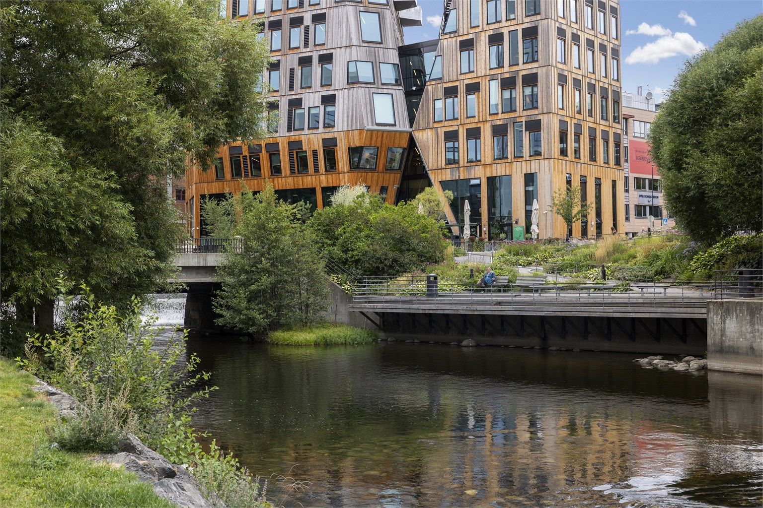Flotte tur- og rekreasjonsmuligheter langs Akerselva.