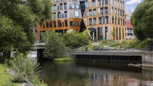 Flotte tur- og rekreasjonsmuligheter langs Akerselva.