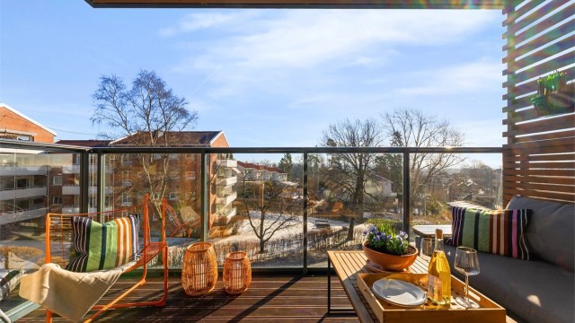 Velkommen til visning i Silurveien 8A presentert at Kjetil Kraabøl ved Krogsveen Bærum. Foto: Zovenfra AS