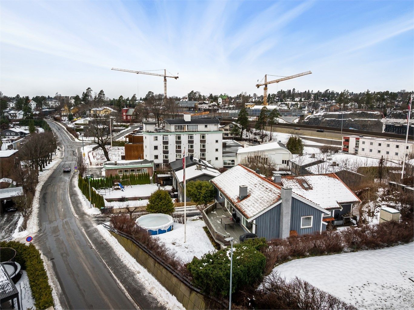 Hverdagen er enkel og effektiv for barnefamilier, med flere barnehager og skoler innen gang- og sykkelavstand