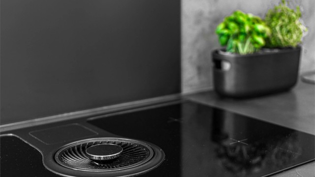 Platetoppen har integrert ventilator