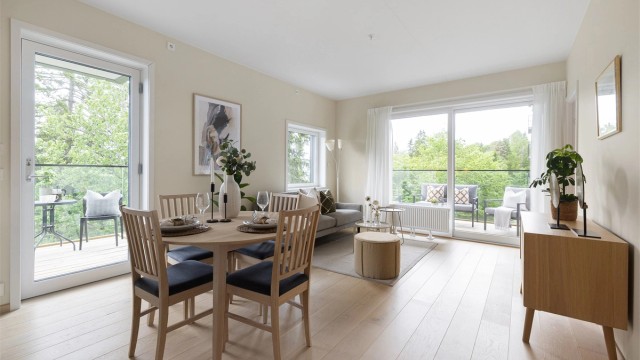 Velkommen til en stilfull og delikat 4-roms andelsleilighet i Aslakveien 20C!