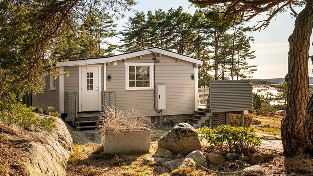 Nytt inntaksskap ble montert i forbindelse med oppgradering av det elektriske anlegget i 2017.