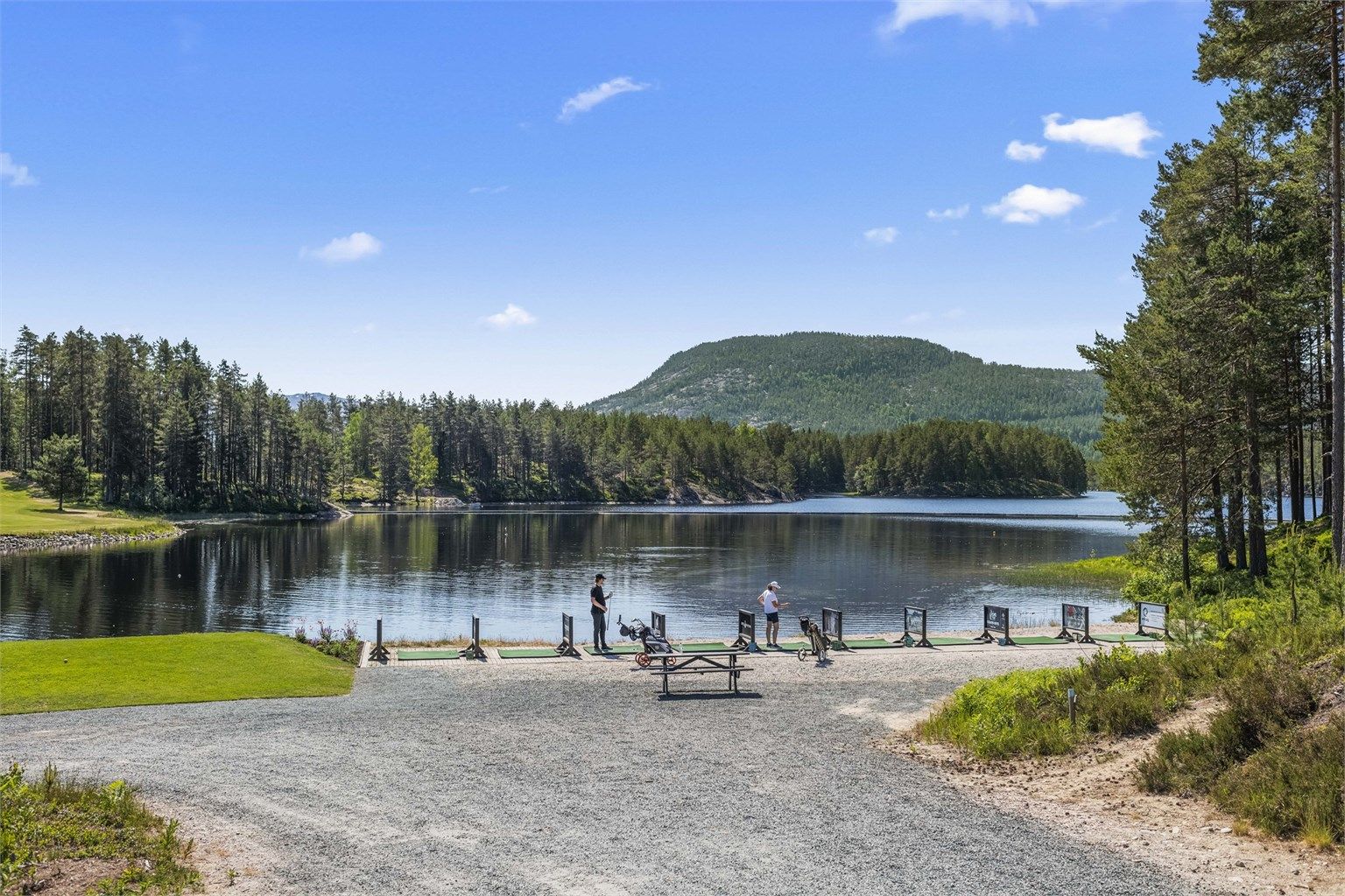 Golf i flotte omgivelser