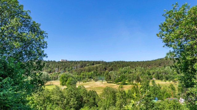 Groruddalen Golfklubb ligger like ved borettslaget.