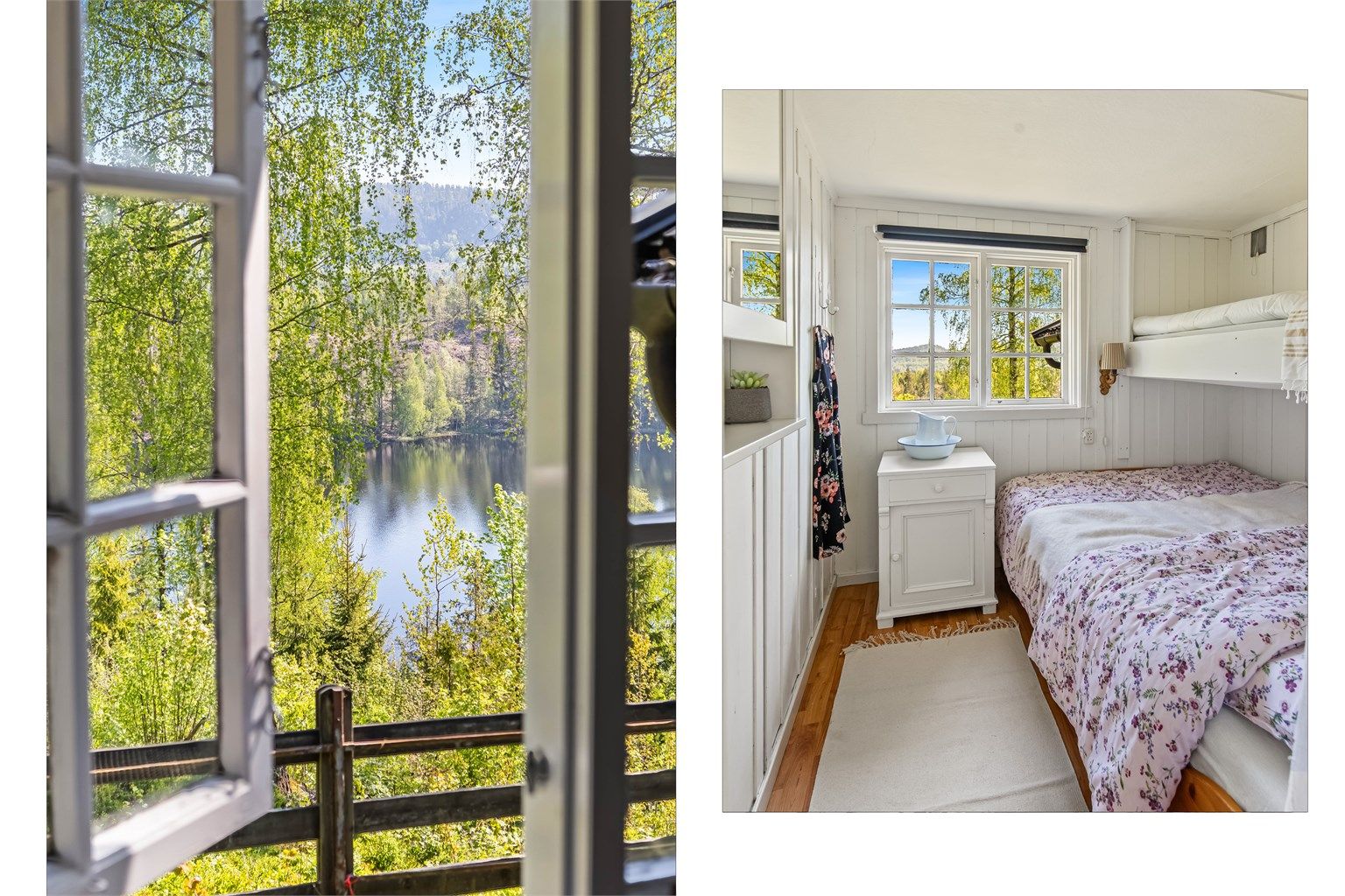 Morgenstemning og utsikt.