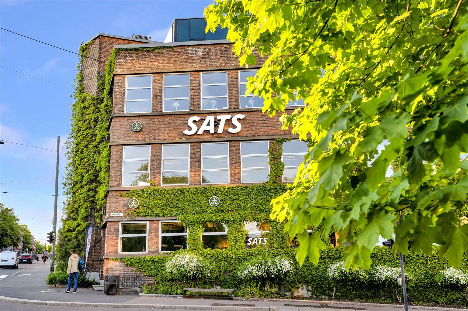 SATS Carl Berner ligger rett i nærheten av leiligheten.