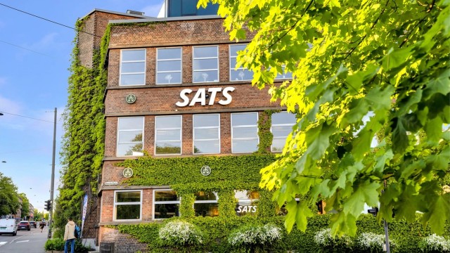 SATS Carl Berner ligger rett i nærheten av leiligheten.