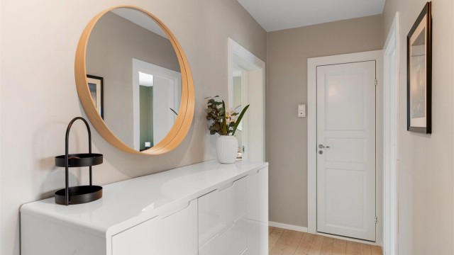 Her får du et godt førsteinntrykk av boligen