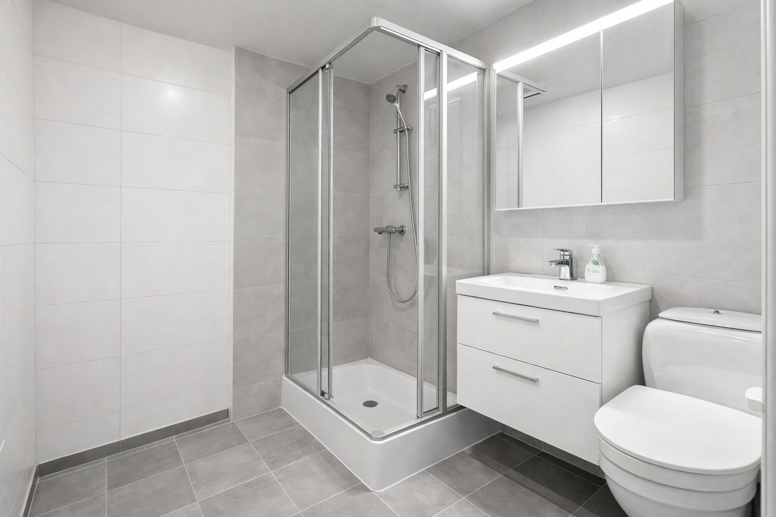 Bad - illustrasjon av bad (designet med hjelp av KI)