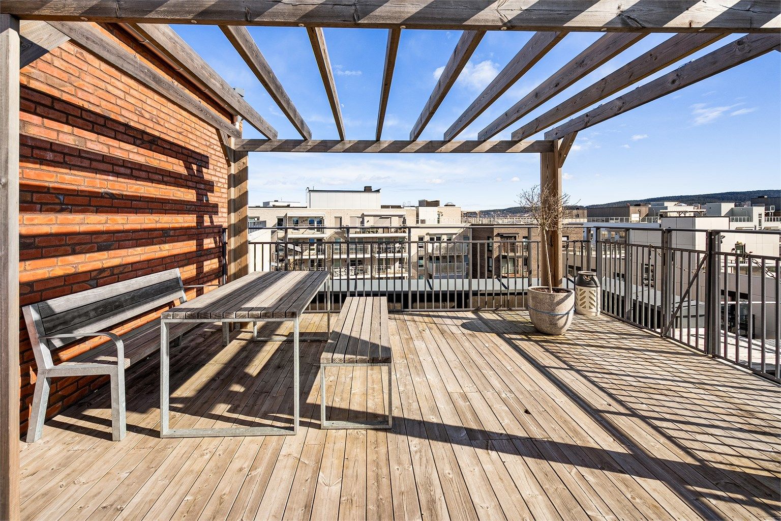 Hyggelige fellesarealer.