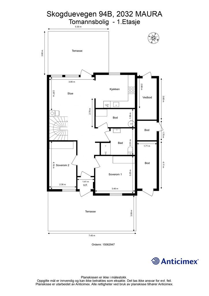Plantegning 1.Etasje