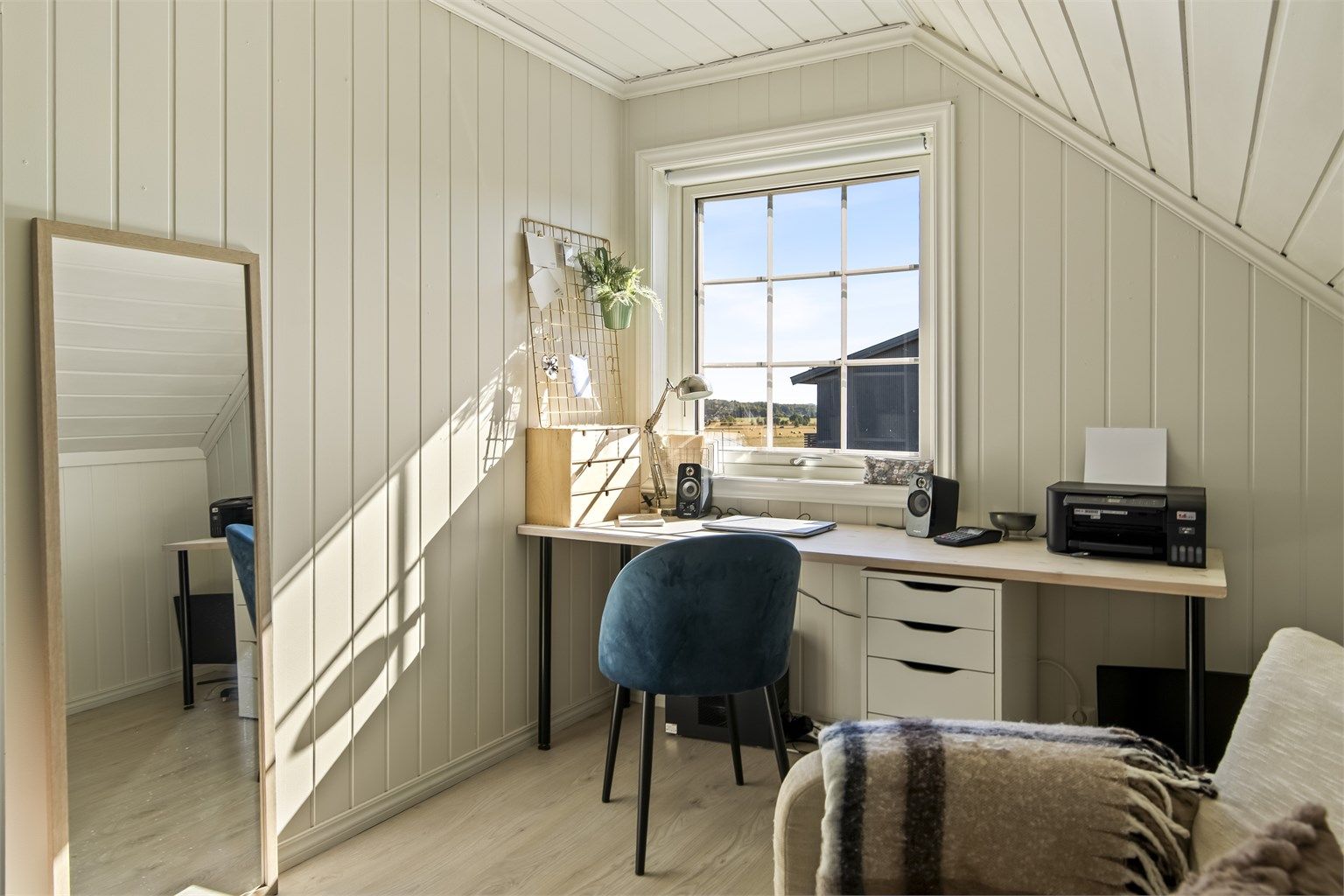 God plass til kontor, barnerom eller gjesterom