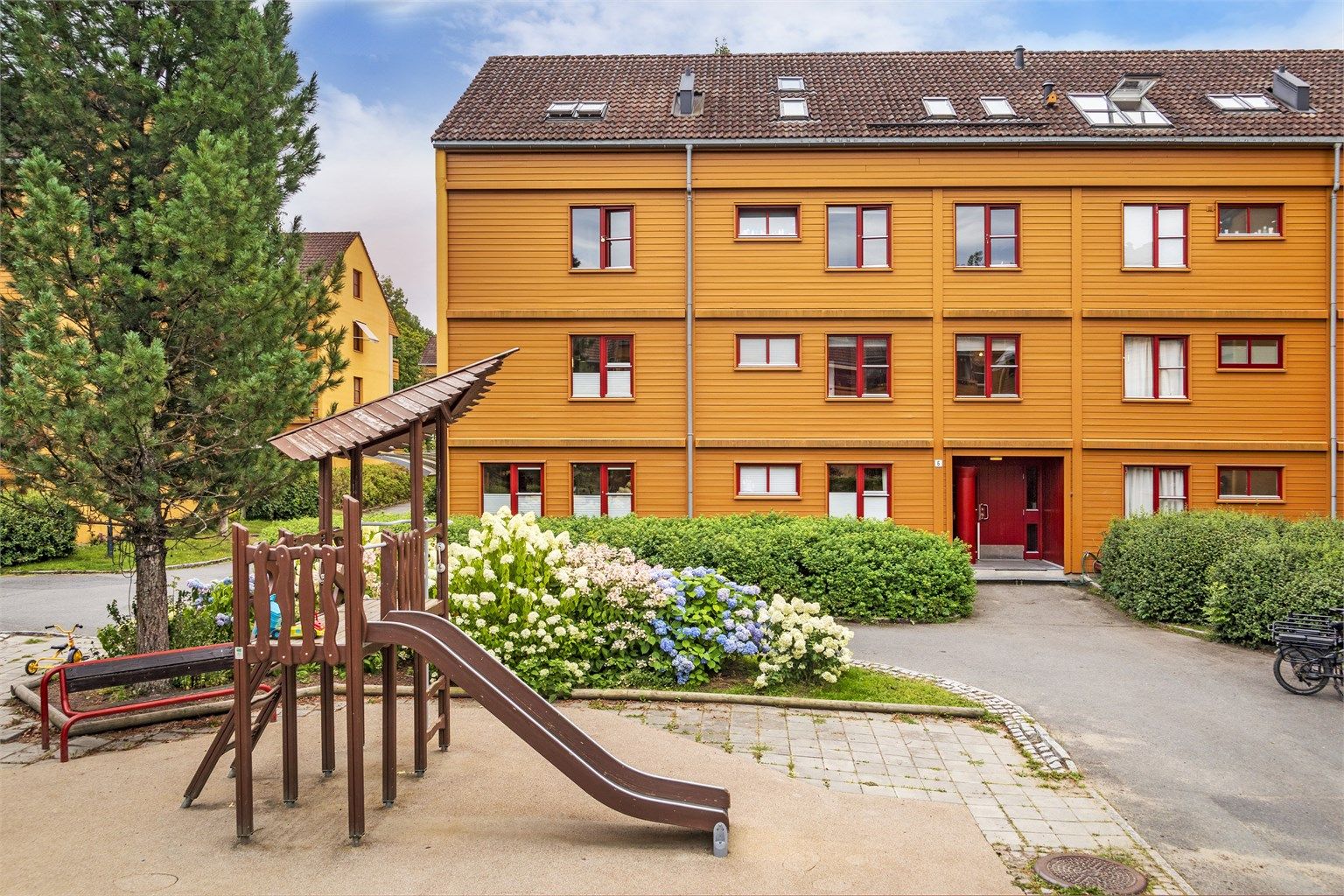 Dette er en sjelden anledning da det er få 5-roms i borettslaget