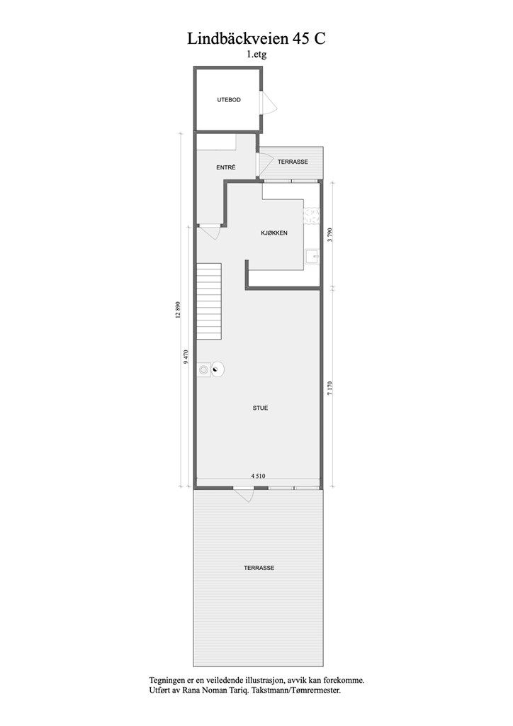 Plantegning 1. etasje