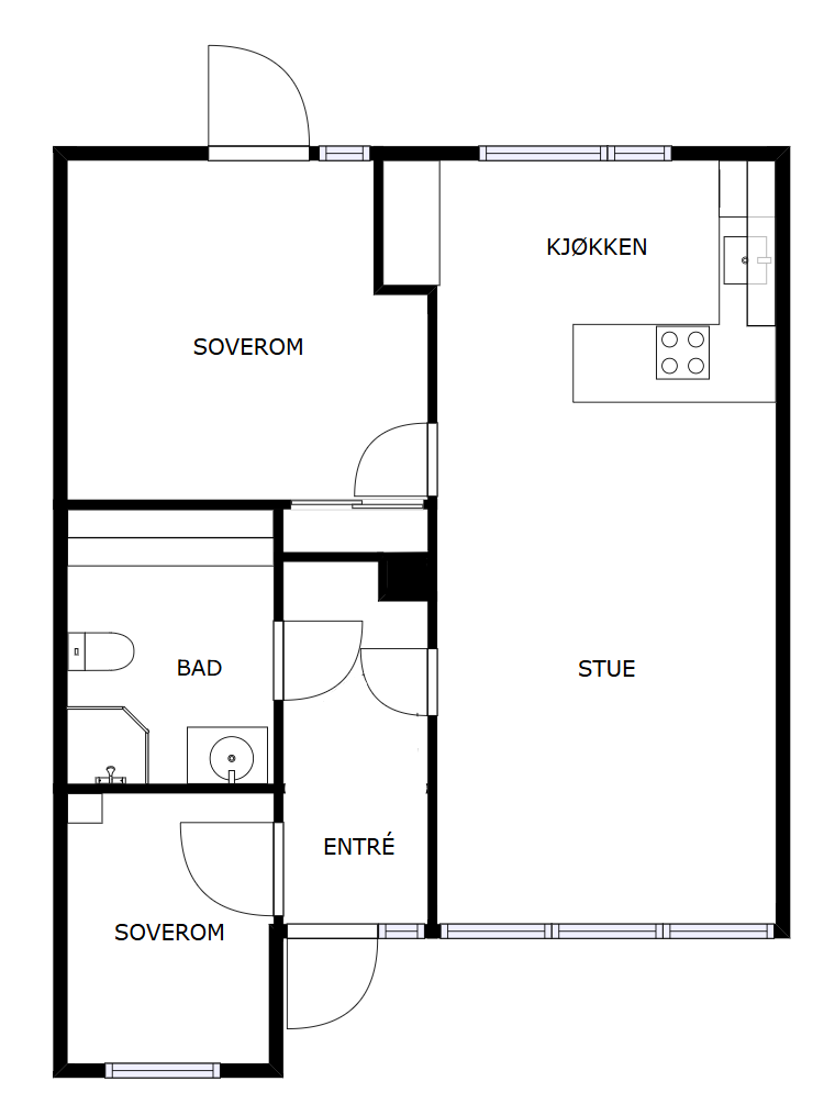Veiledende planskisse