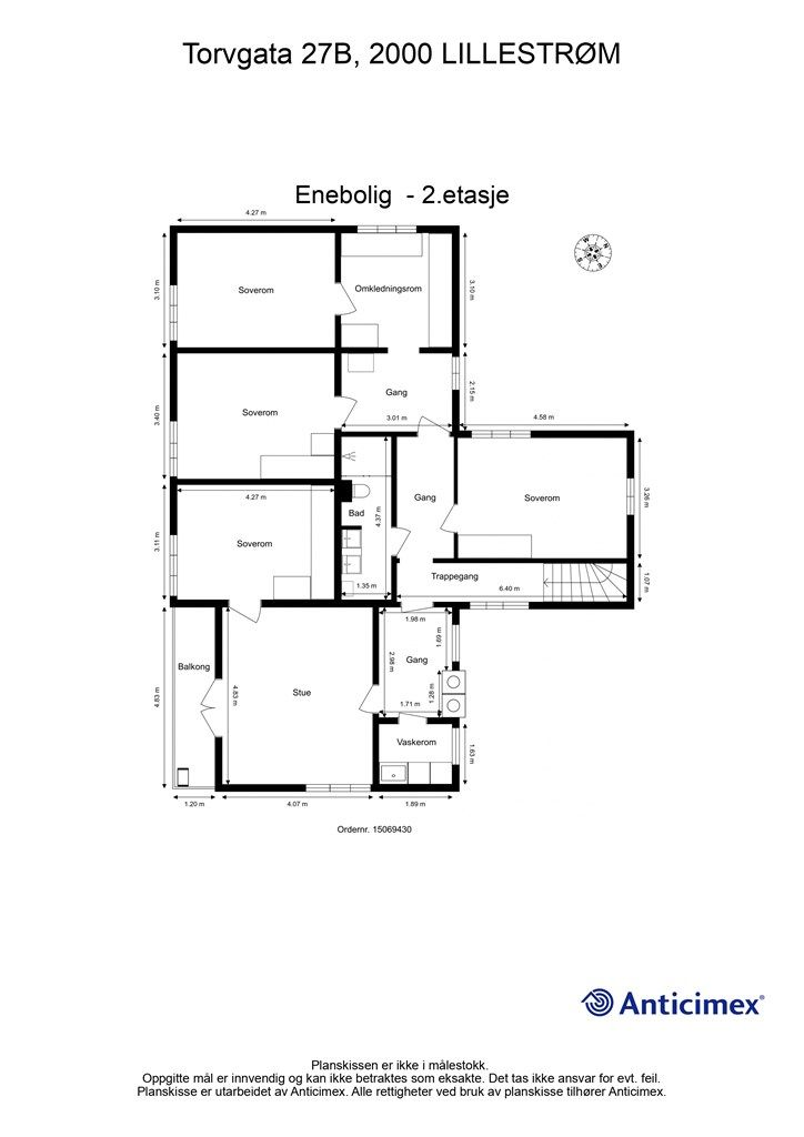 Plantegning- 2.etasje.