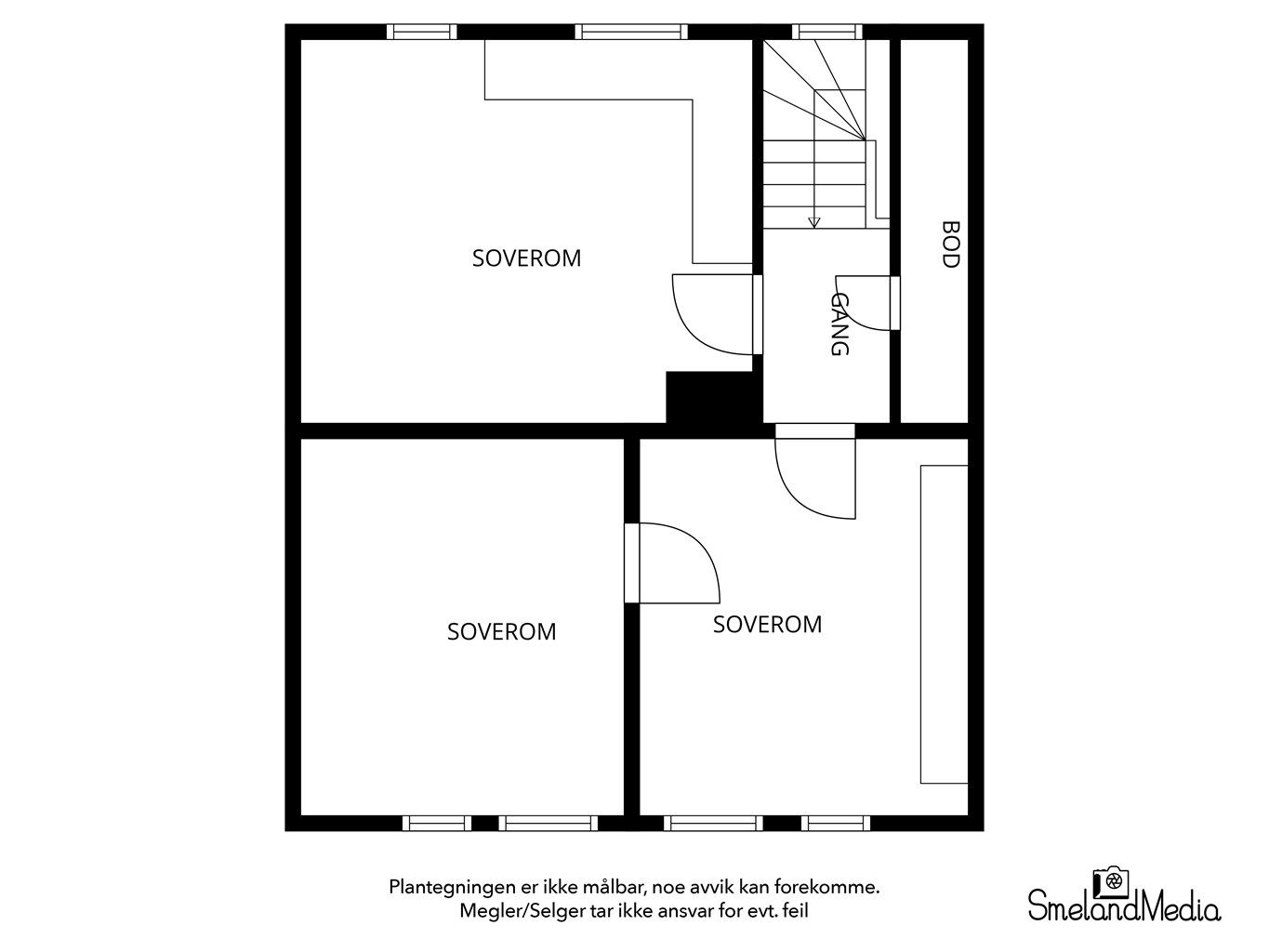 Plantegning 2. etasje