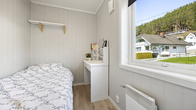Innredet soverom/kontor - Rommet er ikke bruksendret/omsøkt.