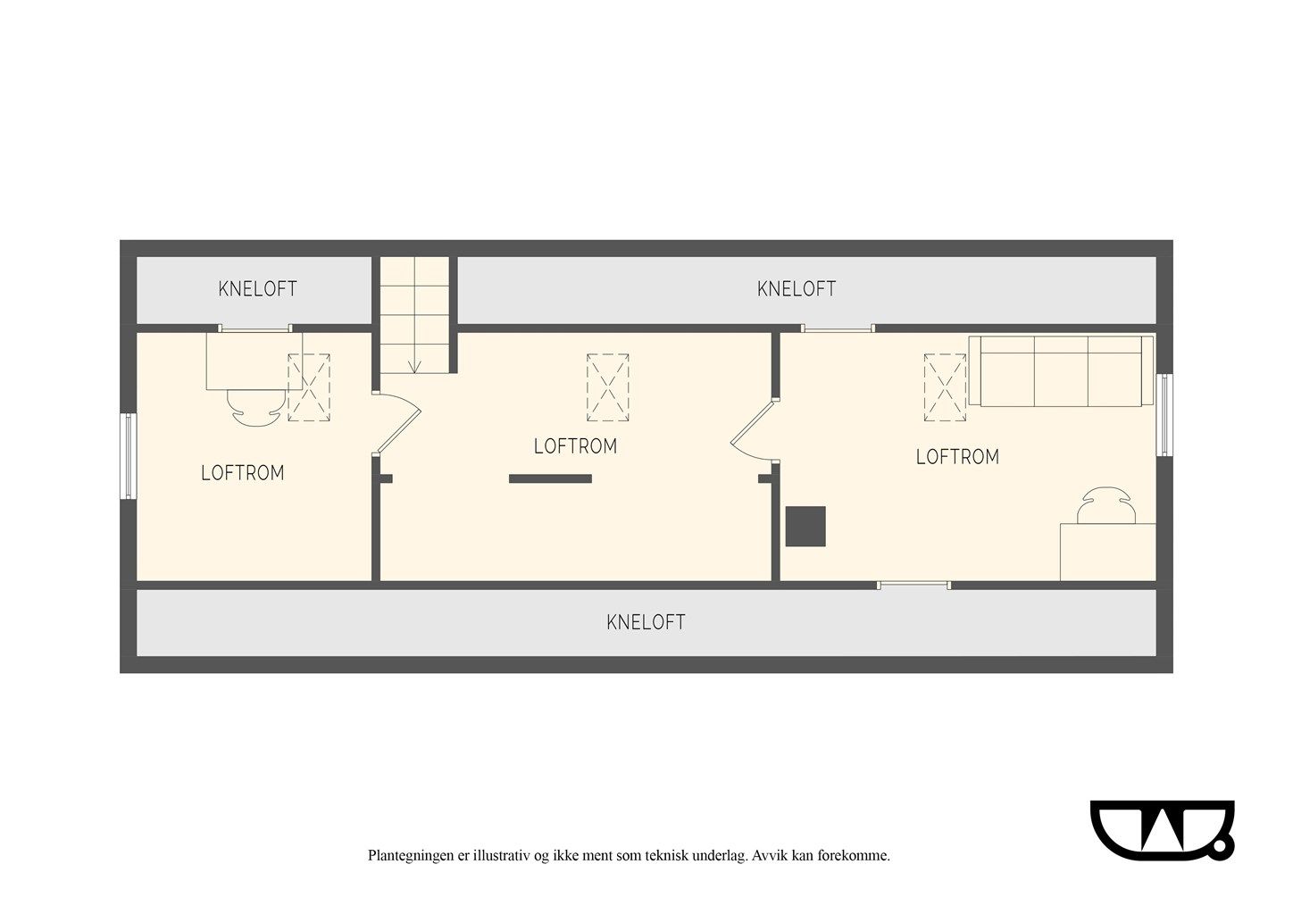 Plantegning loft