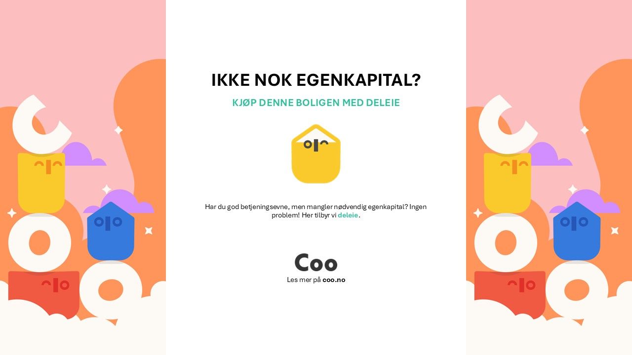 Coo Deleie - Strømnesåsen - se prospekt for ytterligere informasjon