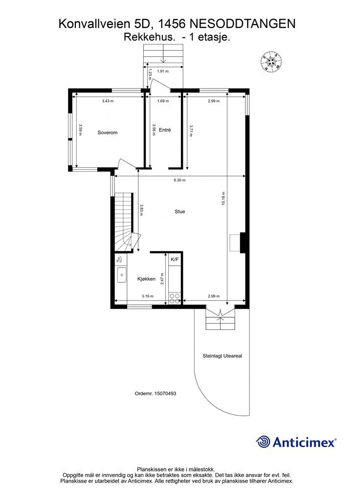 Plantegning 1. etasje