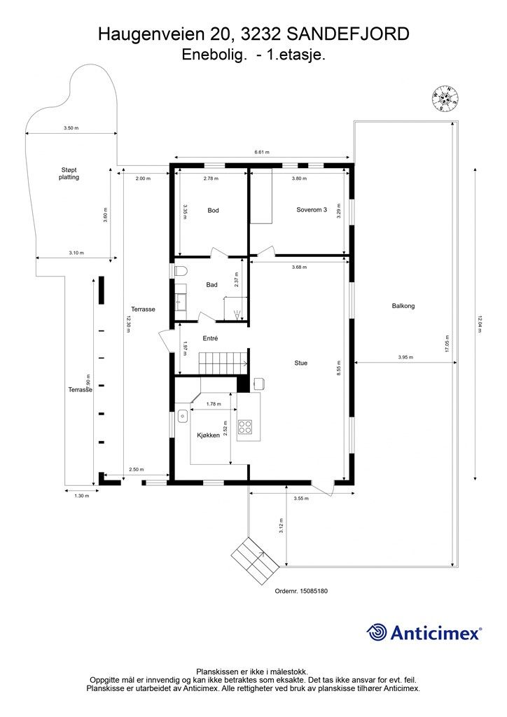 Plantegning 1.etasje