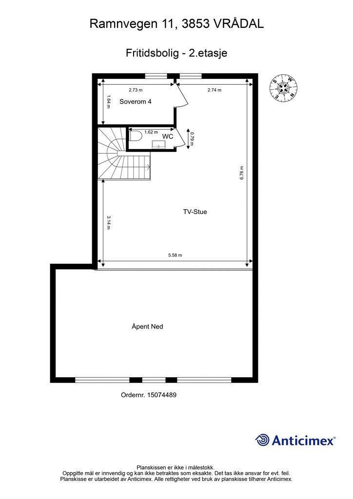 Plantegning 2.etasje
