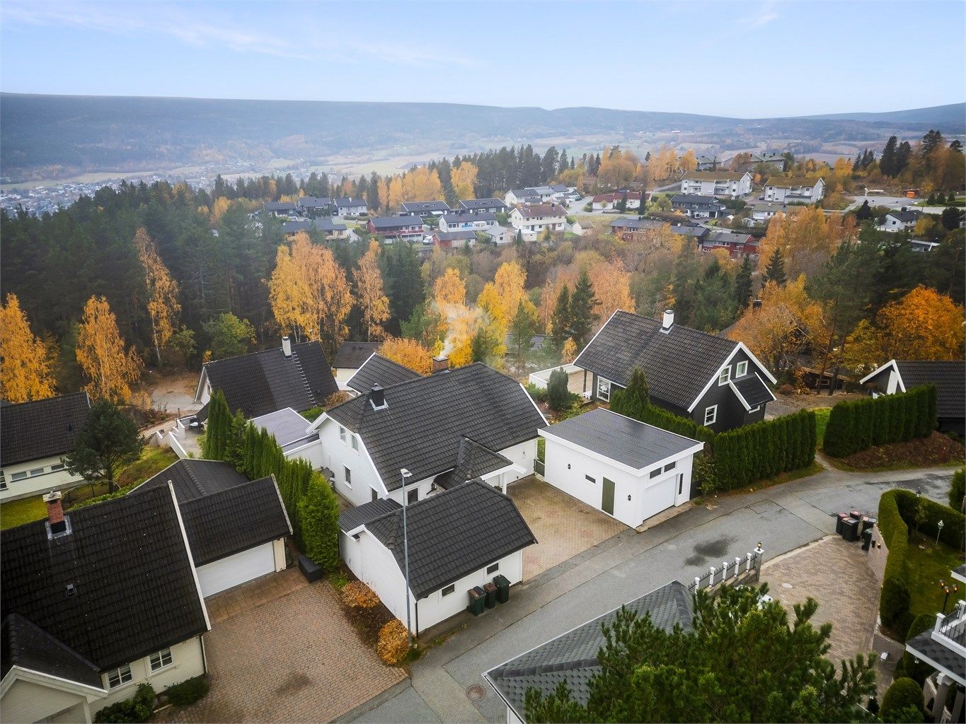 Belegningsstein i gårdsplassen