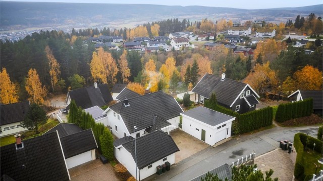 Belegningsstein i gårdsplassen