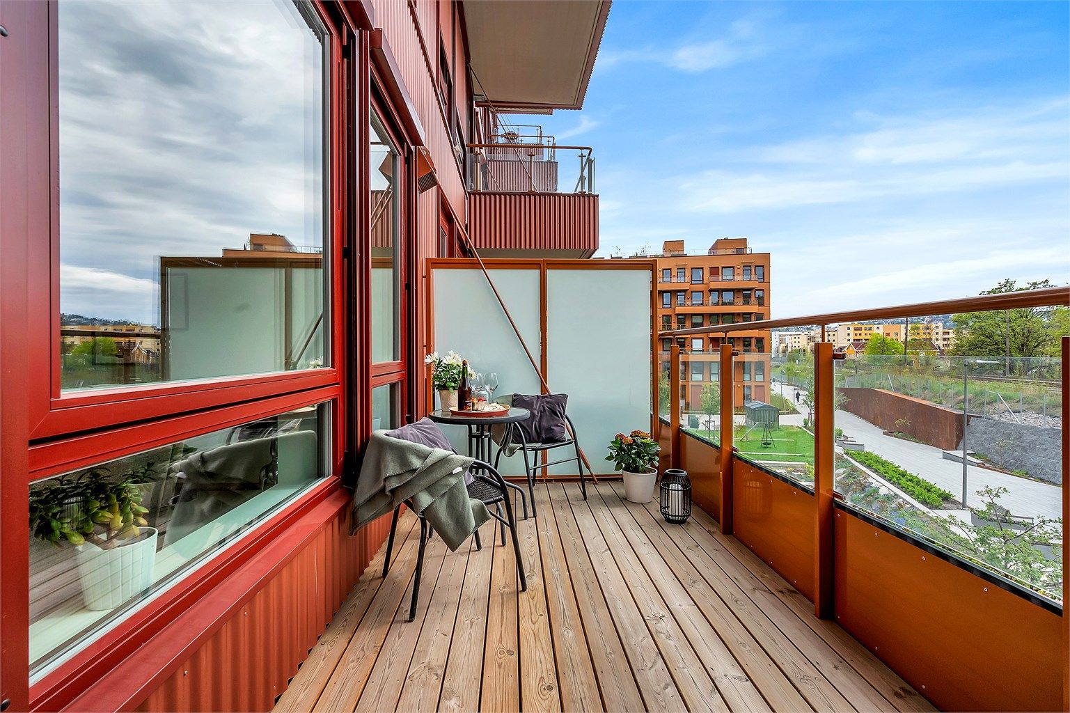 Perfekt for avslapning eller sosialt samvær i fine omgivelser.