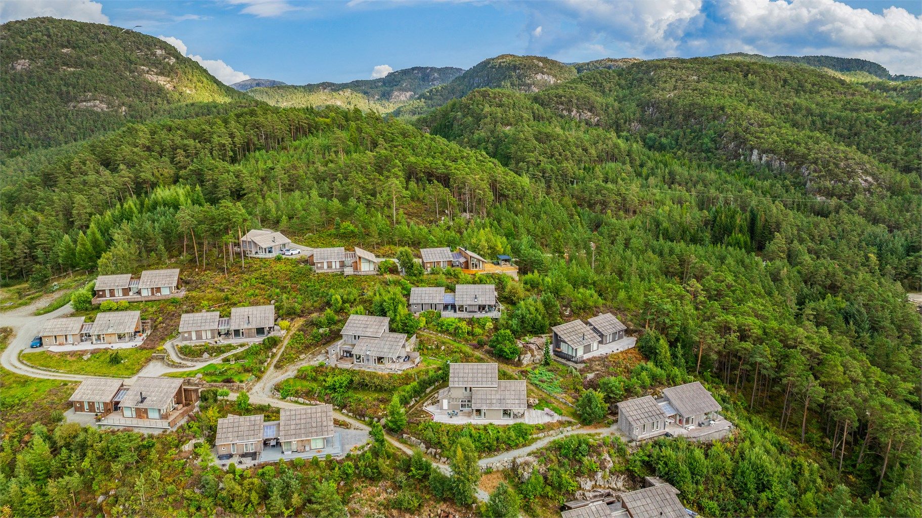 Flotte turområder like i nærheten og kort vei til Prekestolen. 