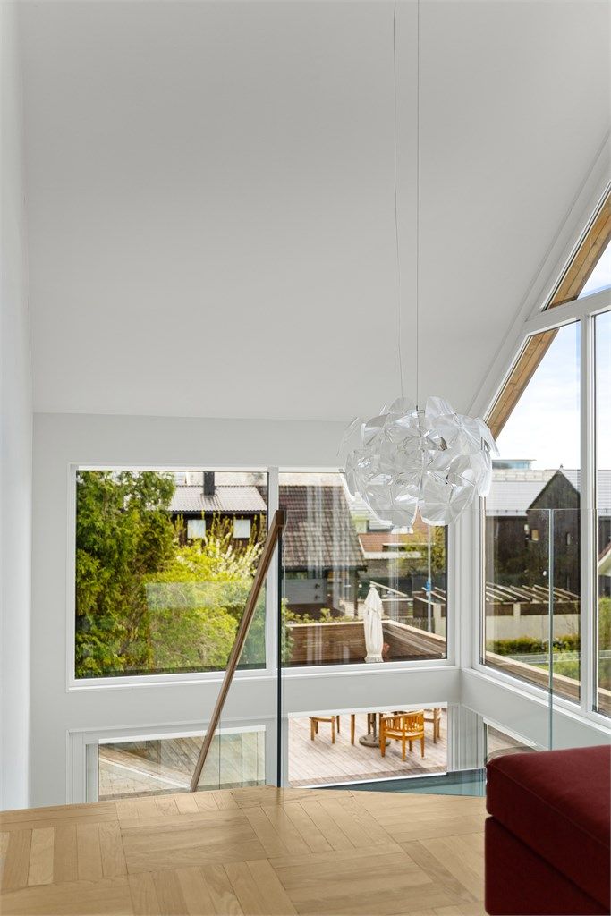 Lampe medfølger boligen.