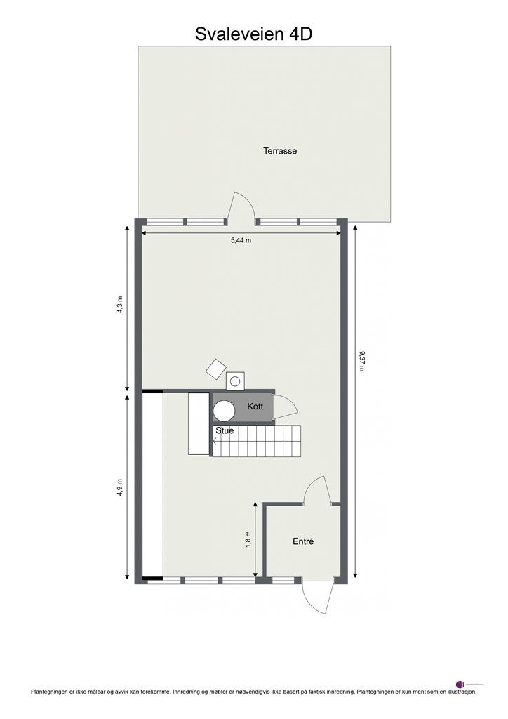 Plantegning - 1. etasje