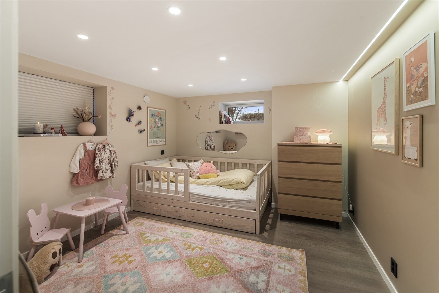 Soverom nummer tre av totalt fire.