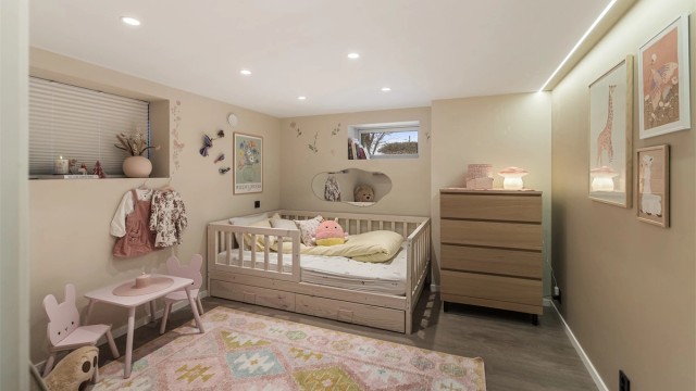 Soverom nummer tre av totalt fire.