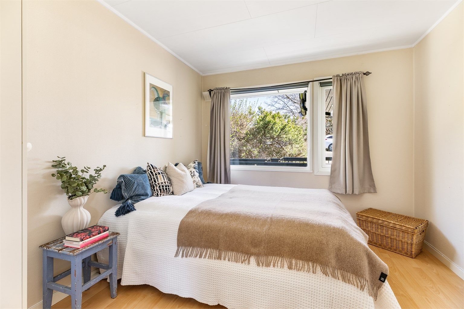 Soverom II, oppmålt til ca. 9,5 kvm.