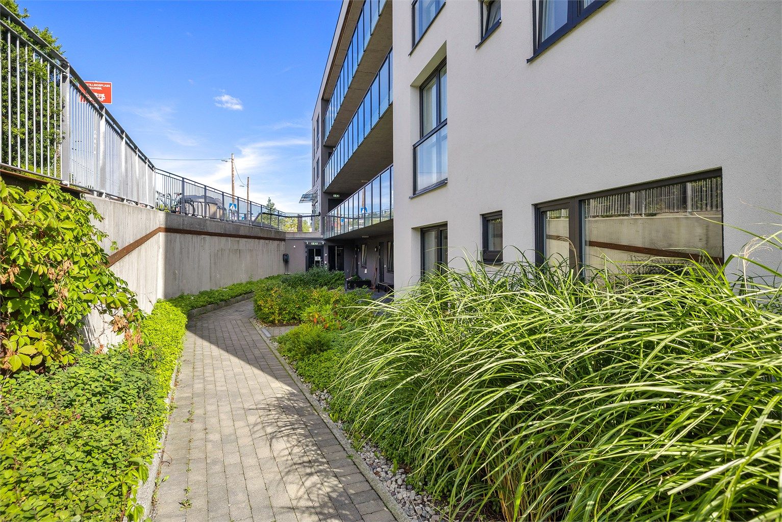 Gangvei utenfor leiligheten